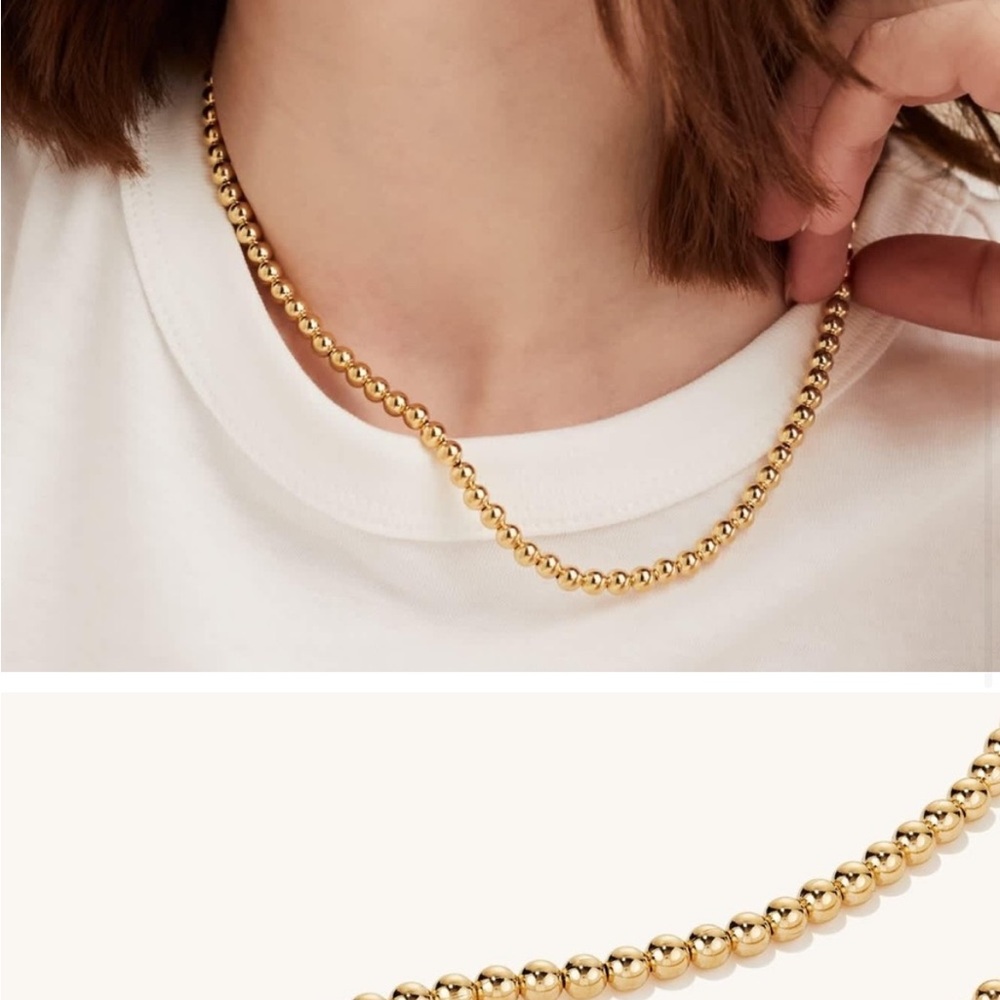 ISO Mejuri metallic spheres necklace & bracelet. Do not purchase - ISO post.